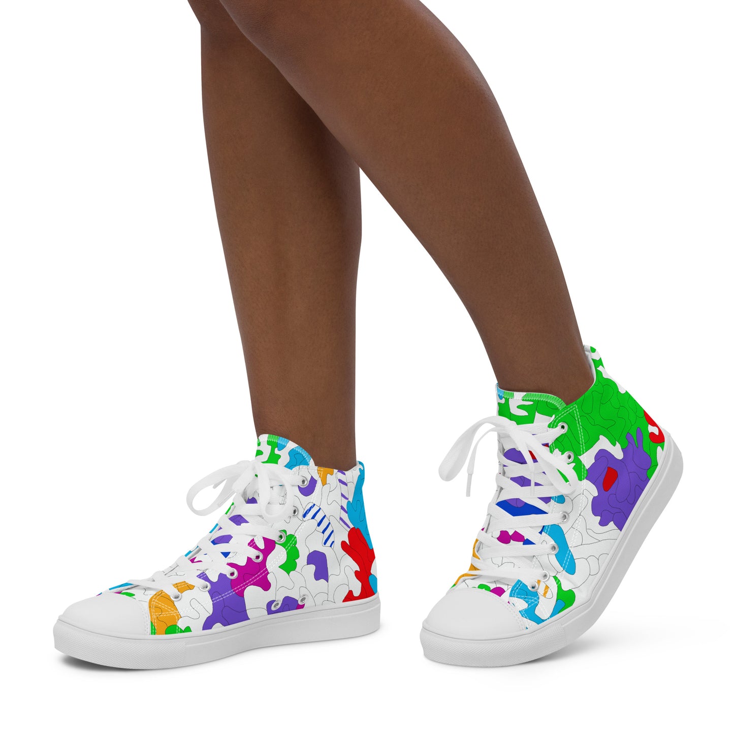 ES14 Women’s high top canvas shoes