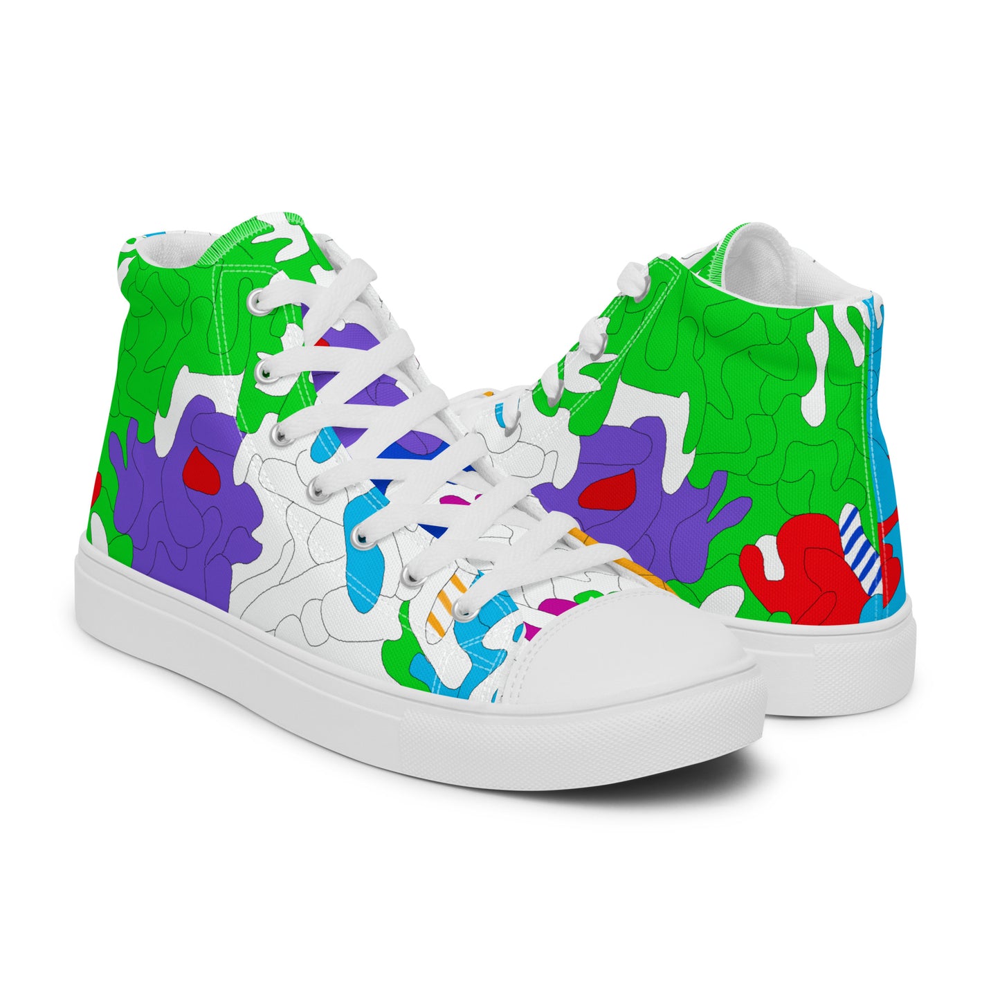 ES14 Women’s high top canvas shoes
