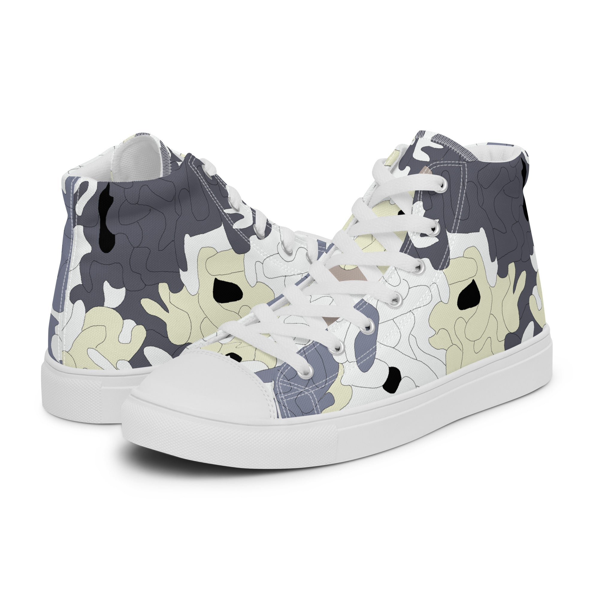 Top EPIC high top canvas shoes