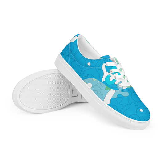 ES19 Women’s lace-up canvas shoes